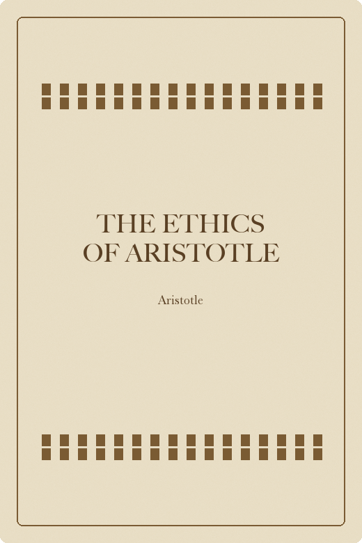 Ethics of Aristotle